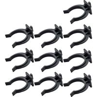 10 Pièces Clips de Plinthe de Cuisine, Clip de Plinthe, Clips de Fixation de Plinthe de Cuisine pour Plinthe De Cuisine pour CanapéS, Tables, Le Lits, Meubles TV, Armoires Et Autres Meubles-Crezuo