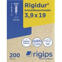 Schnellbauschrauben 3,9 x 19mm Gipsplatten & Estrichelemente