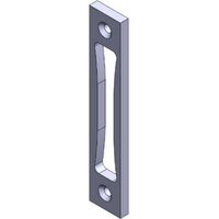 Piastre di chiusura stremler 2840.10.4 alluminio anodizzato 2 pezzi