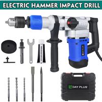 Electric Impact Rotary Hammer Drill Screwing Chiselling Chisel SDS Plus 4 Modes