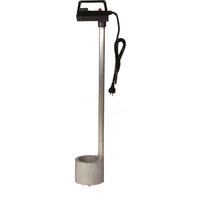 Réchauffe lait aluminium