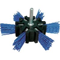 Silverline - Brosse éventail Nylon - 100 Mm, Grain Fin