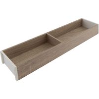 Blum Ambia-Line Schubkastenrahmen schmal - 472x100x50mm, Bardolino Eiche Stahl