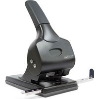 Rapesco ALU 65 Metal perforador de papel Negro