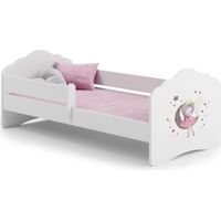Letto per bambini FALA con sponda 160x80 Principessa del sonno
