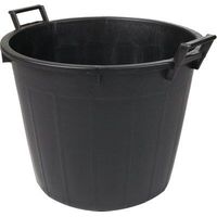 MASTELLO TONDO 2 MANICI ICS - LDPE NERO LT 32 CM 44 H.CM 35- 2 pezzi