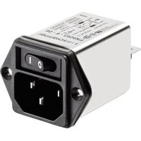 Schaffner FN 9263-1-06 FN 9263-1-06 Netzfilter mit Kaltgerätebuchse 250 V/AC 1 A 5.3 mH (B x H) 46 m