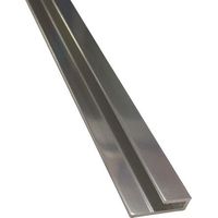 ONDEE ZEN - Profilé panneaux muraux - Hauteur 2,55 m - Finition chromé brillant