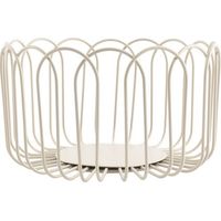 Flores Metallkorb 19x10cm Grau - Ona