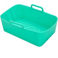 casserole en silicone pour friteuse à air chaud, accessoires pour friteuse à air chaud, panier pour friteuse à air chaud-Crezuo