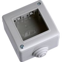 Boîtier Gloca 2P IP40 compatible avec la série Matix