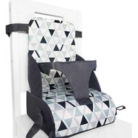 APEX Coussin Rehausseur Chaise Enfant Portable Réhausseur Coussin De Siège, avec Longue Sangle pour Chaises Hautes (44x28x28cm)