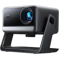 Projecteur Portable Konsoefuly, Vidéoprojecteur Supporte 4K 1080P, Auto Keystone, 180° Rotation, Compatible avec iOS Android HDMI
