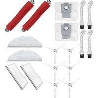 Ersatzteile für Roborock S7MaxV UltraG10S Pro: Staubbeutel, Hauptbürste, Filter, Reinigungstuch und Bürste
