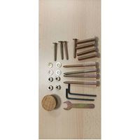 R KIT MONTAGGIO X TAVOLO LEGNO ALLUNGABILE CM 240/180X100X75