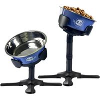 Porte-gamelles réglable pour chiens