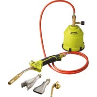Gasbrenner meva handy 1.2kW leicht 4 wechselbare Düsen