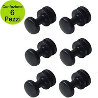 Multipack da 3 coppie pika' appendini per radiatori liu' classic colore nero