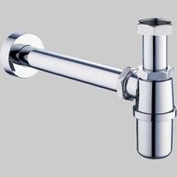 SIFONE A BOTTIGLIA IN ABS CROMATO 1" 1/4 x 32 - 280 mm