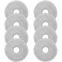 Lingettes de nettoyage pour aspirateurs robots Dreame L10s Pro Gen 2/L10s Ultra/X40 Ultra Complete/L10 Prime/L20 Ultra/L10s Pro Ultra/L10s Plus/L10s Pro Xiaomi X20+/X20 Max/X20 Pro, lingettes en micro