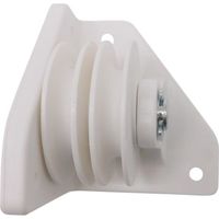 Polea pergola 73x73x80mm lateral brimic nyl tld20 10477