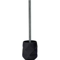 Kleine Wolke WC-Bürstenhalter Crackle schwarz Bürstengarnitur