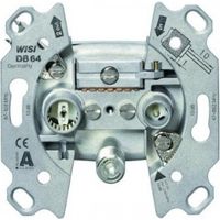 Presa antenna satellite Wisi db 64 3 uscite attenuazione 85 dB
