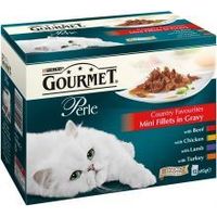 Gourmet Perle Beef & Chicken 12pk - 85g - 372968