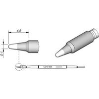 Cartouche conique de 1,0 mm de diamètre C210005