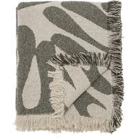 Bloomingville - Alk Throw - Green - Recycled Cotton