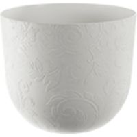 VASO TATTOO MOOD 40 CM BIANCO PLASTECNIC