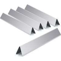 Flavorizer Bars for Weber Genesis 300 Series, E-310 E-330 Grills with Front Control(2011-2016), 17.5" Flavor Bars, Grill Burner Cover Replacement Parts, 5 Pack