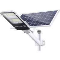 LAMPIONE LED PANNELLO SOLARE STAFFA E TELECOMANDO 200W Standard
