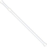 Supporto per tende estensibile automatico 8/46-80 bianco (2 pezzi)