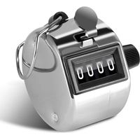 Compteur Manuel 4 Chiffres Compteur de Passage pour Compteur de Personnes, Sport de Golf, École des Formateurs