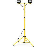 Led Flutlicht auf Ständer Bobby 2x30W 4000K