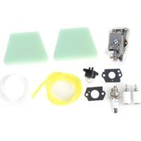 Vergaser mit Kraftstofffilter-Set. Ersatzteile für Kettensägen. 42-cm³-Vergaser, Aluminium-Druckguss, für Rasenmäher und Traktoren.