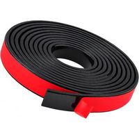 1 Bande De Caoutchouc Adhésive, 20mm x 3mm x 3m, Matériau EPDM Noir, Pour Isolation Et Anti-vibration