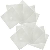 vhbw set di 10x filtri compatibile con Maico ER-APB60, ER-APB60 H, ER-APB100 H, ER-APB100 VZ sistema di ventilazione - Filtri G2, bianco