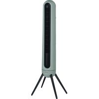 Ardes AR5T1001 Rocket Ventilatore a Torre 3 Velocita' Oscillazione Automatica Timer 9h Telecomando Display LED 40W 54dB colore Verde Salvia