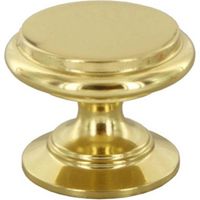 30 x POMOLO OTTONE 2174/A D 30 MM ORO LUCIDO