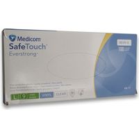 Gant à usage unique SafeTouch® Everstrong poudré (boîte de 100) - 9/L - MEDICOM