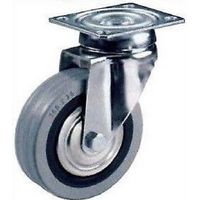 Cebora ® - Ruota Grigia Con Piastra Girevole Tbp Cebora Diametro 60 80 100 125 - -125 mm -