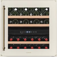 Klarstein Vinsider Victoria 36 Weinkühlschrank 36 Flaschen, 2 Zonen, 522°C, Touch-Bedienung, LED, UV-Schutz, einbaufertig, leise, schwarz
