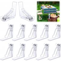 Table Clips 20 Pcs Plastic Tablecloth Clips Adjustable Tablecloth Clip Spring Tablecloth Clip for Kitchen Office Restaurant Picnic