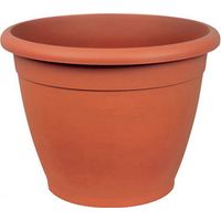 Runder Gardenientopf aus Kunststoff 22x19cm 509 083