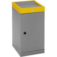Stumpf Sortssystem ProTec-Plus, graualu/1003, verzinkter Innenbehälter, 70 Liter