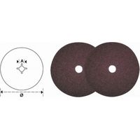 Dischi Disco Abrasivo su Fibra al Corindone 180 mm Grana 50 Maurer cf. 25 Pz