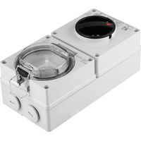 Prise murale étanche IP66, adaptateur de prise murale avec interrupteur (prise GB)