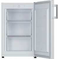 Candy – Congélateur table 90L – Low Frost pour moins de givre – Porte réversible – Résiste jusqu'à -15°C – Dimensions 86x54.5x57cm